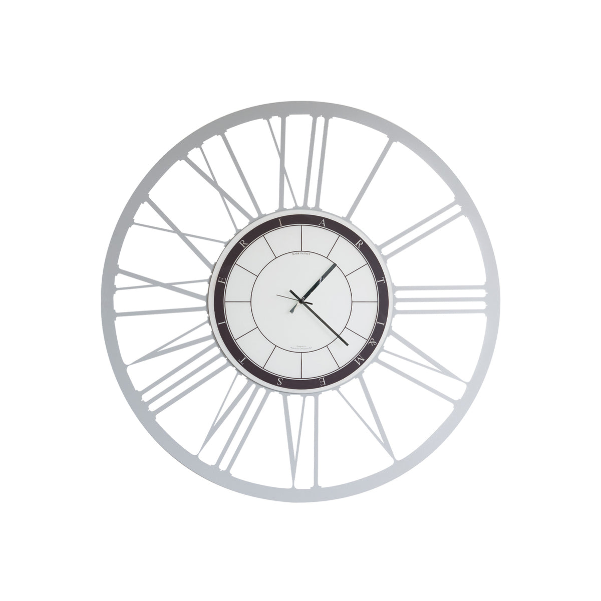 Horloge murale classique Petit Modèle – Aluminium