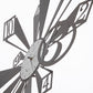 Horloge murale design originale Slang – Boue et ivoire