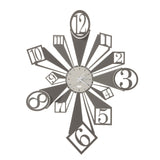 Horloge murale design originale Slang – Boue et ivoire