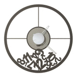 Horloge murale design Mixer – Chiffres déstructurés