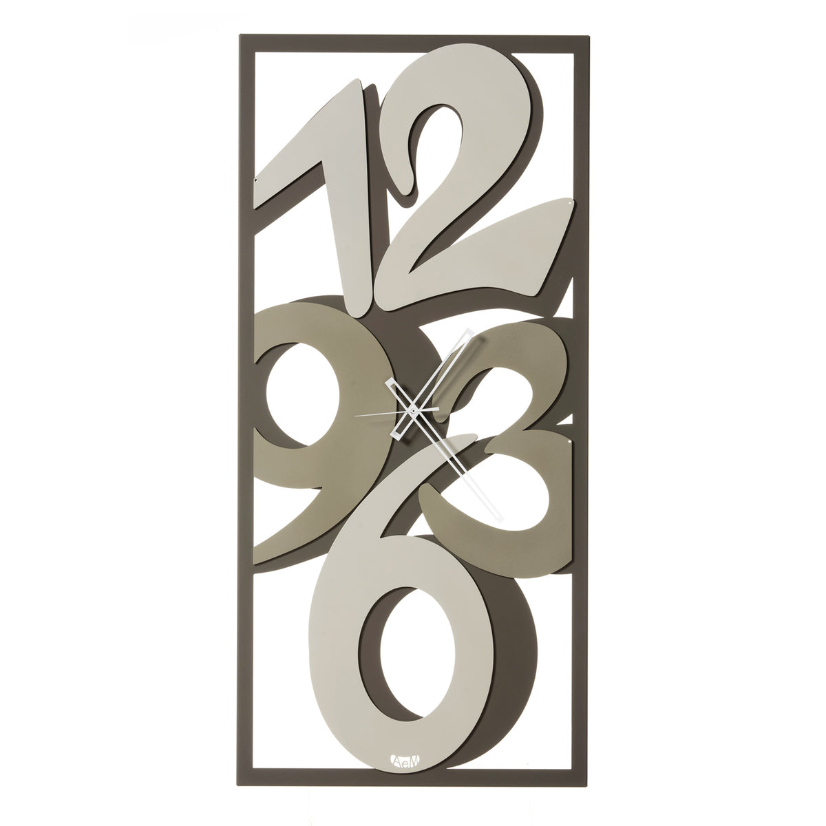 Horloge Vision boue/ivoire/sable
