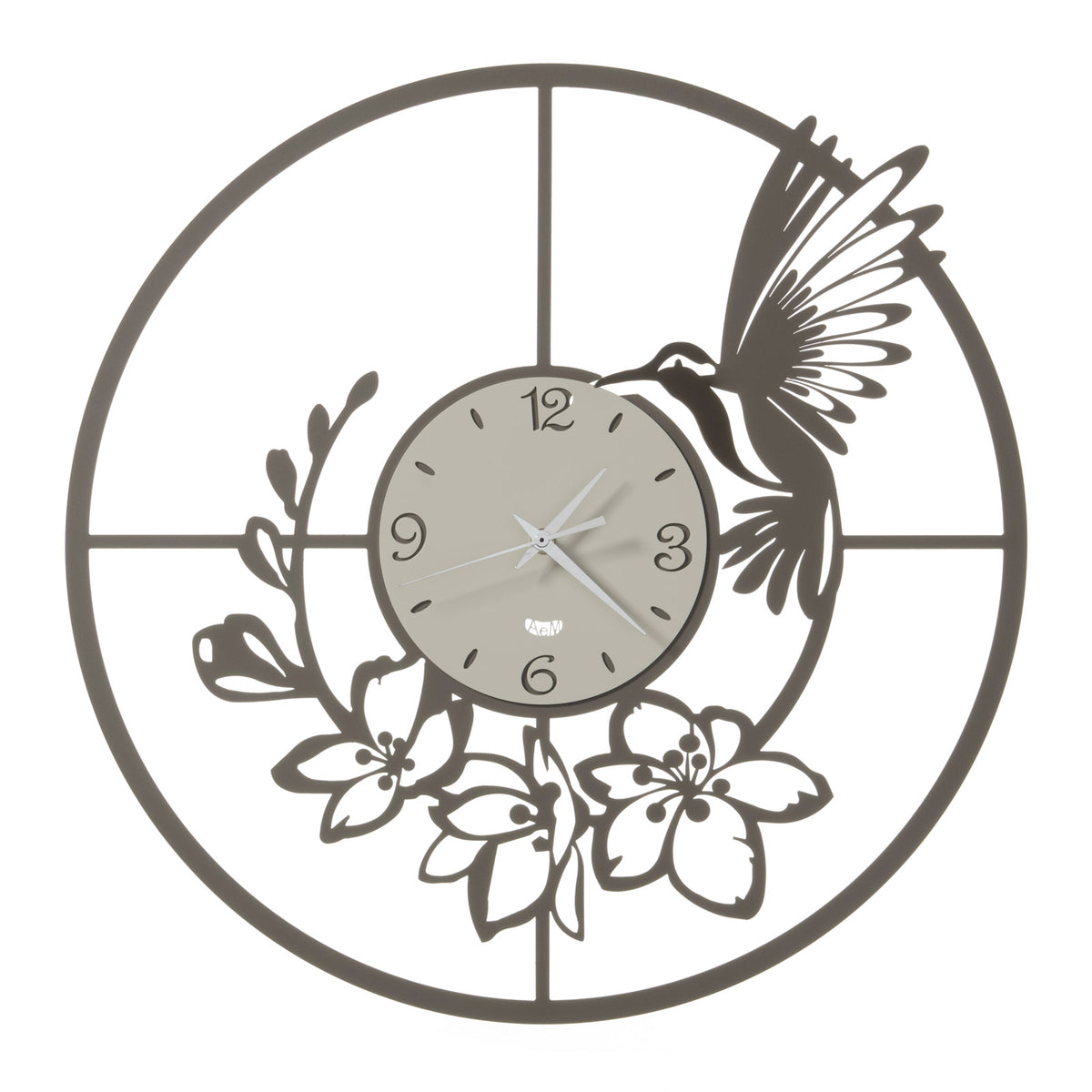 Design wall clock with Hummingbird