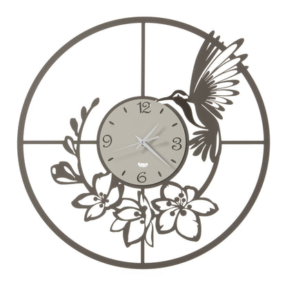 Design wall clock with Hummingbird