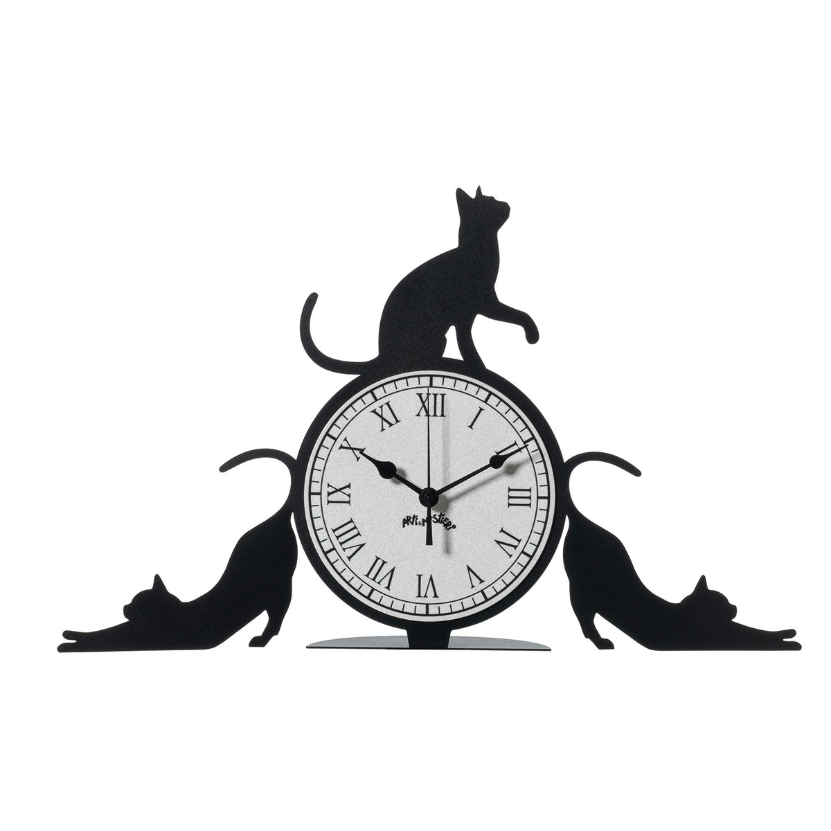 Orologio da tavolo particolare Cattitude