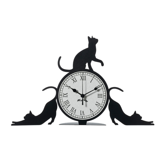 Horloge de table originale Cattitude