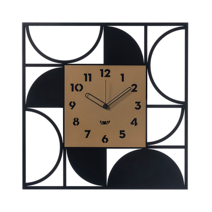 Orologio da parete Glam rosa con design glamour e numeri decorativi