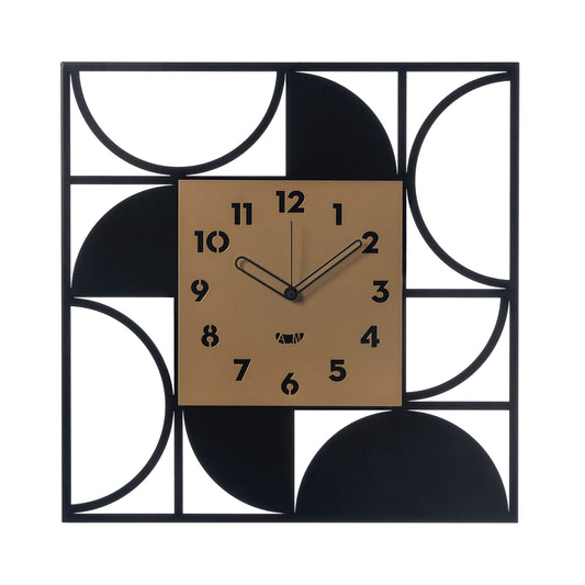 Orologio da parete Glam rosa con design glamour e numeri decorativi
