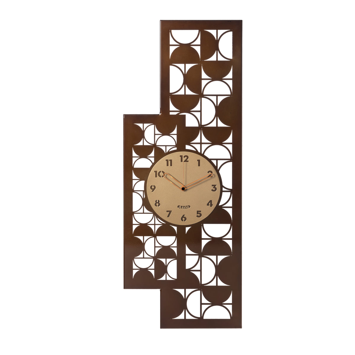 Orologio Vogue oro laccato e caramello industrial