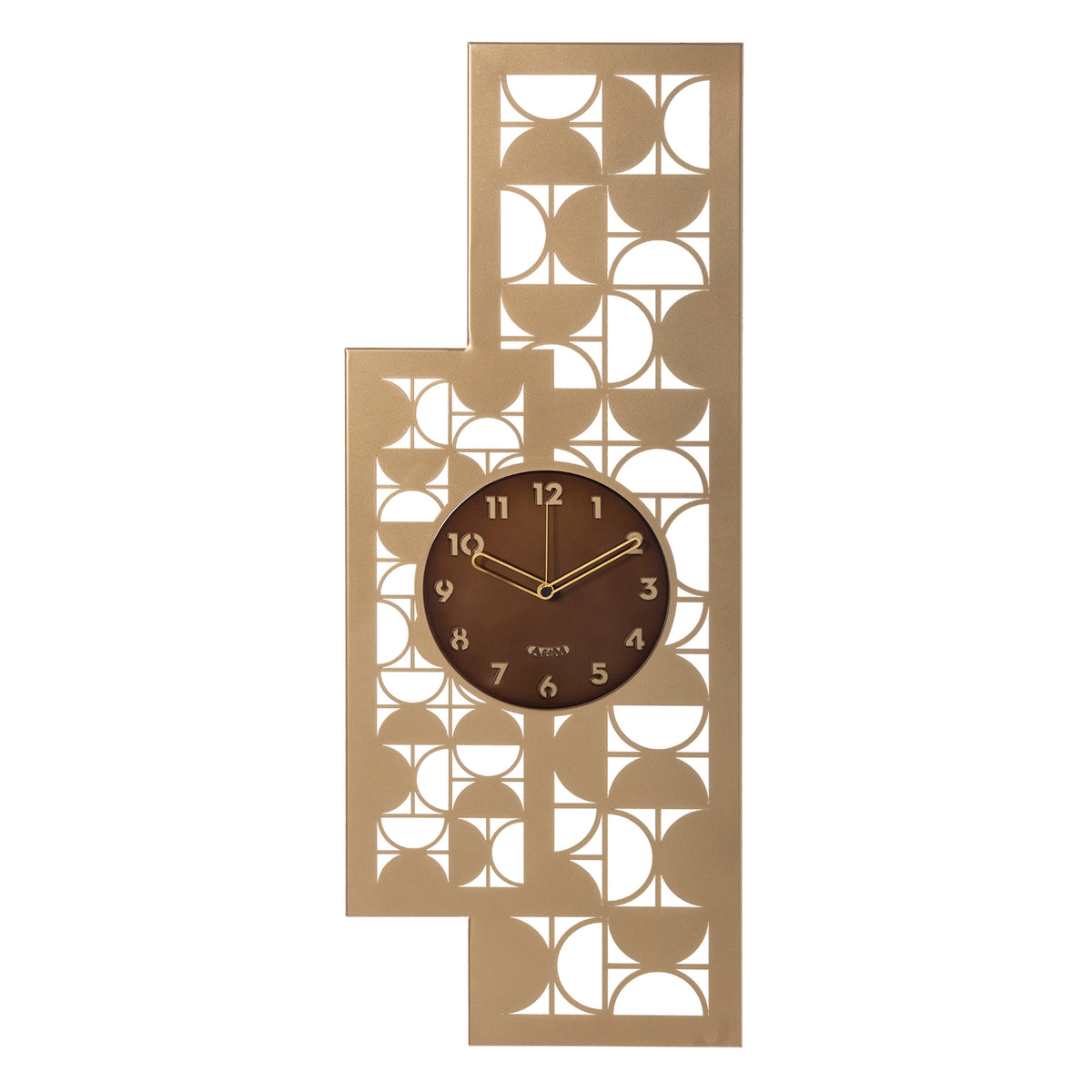 Orologio Vogue oro laccato e caramello industrial