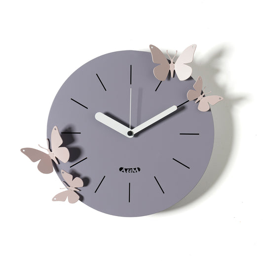 Horloge murale papillon Battito d’Ali