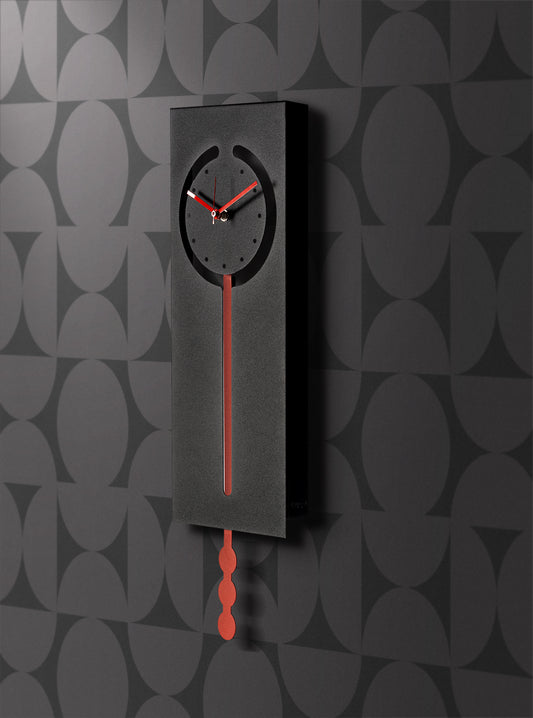 Orologio a pendolo Omega nero/rosso ambientata
