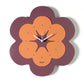 Horloge murale fleur Florindo – Design minimaliste