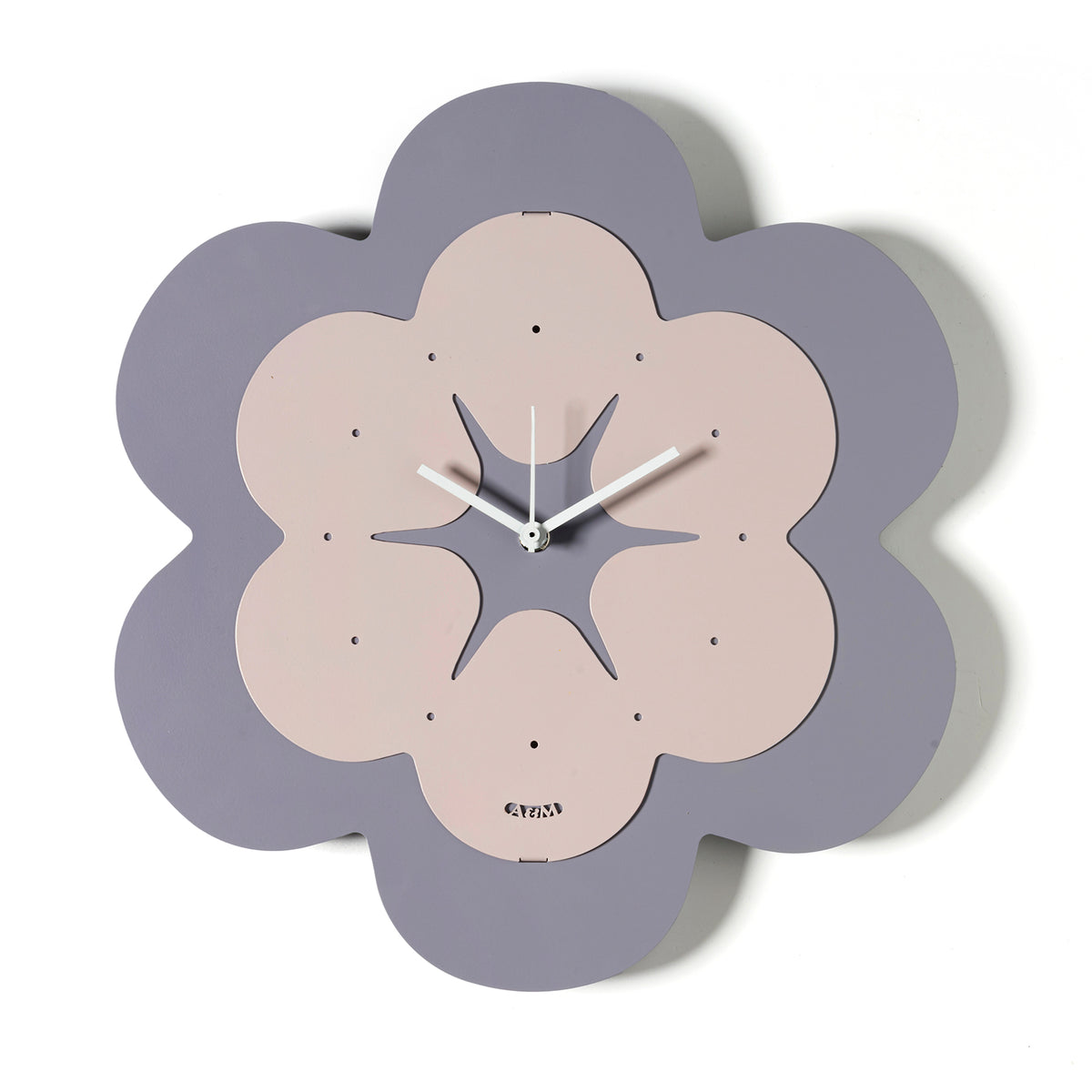 Horloge murale fleur Florindo – Design minimaliste
