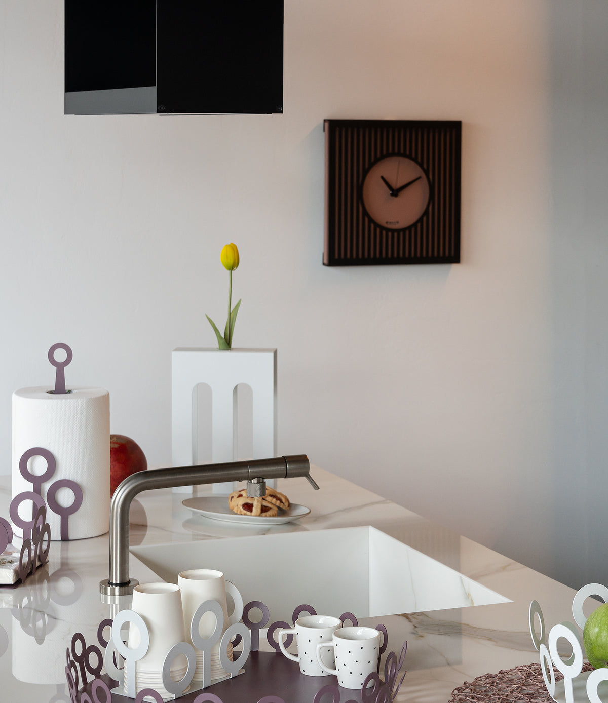 Horloge murale design Tiffany 35 cm