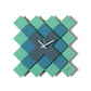 Mosaico geometric design clock
