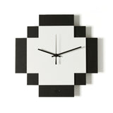Horloge murale géométrique Tetris – Design minimaliste