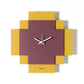 Horloge murale géométrique Tetris – Design minimaliste