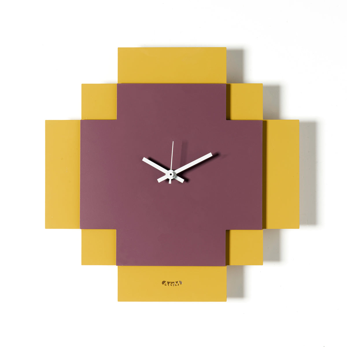 Horloge murale géométrique Tetris – Design minimaliste