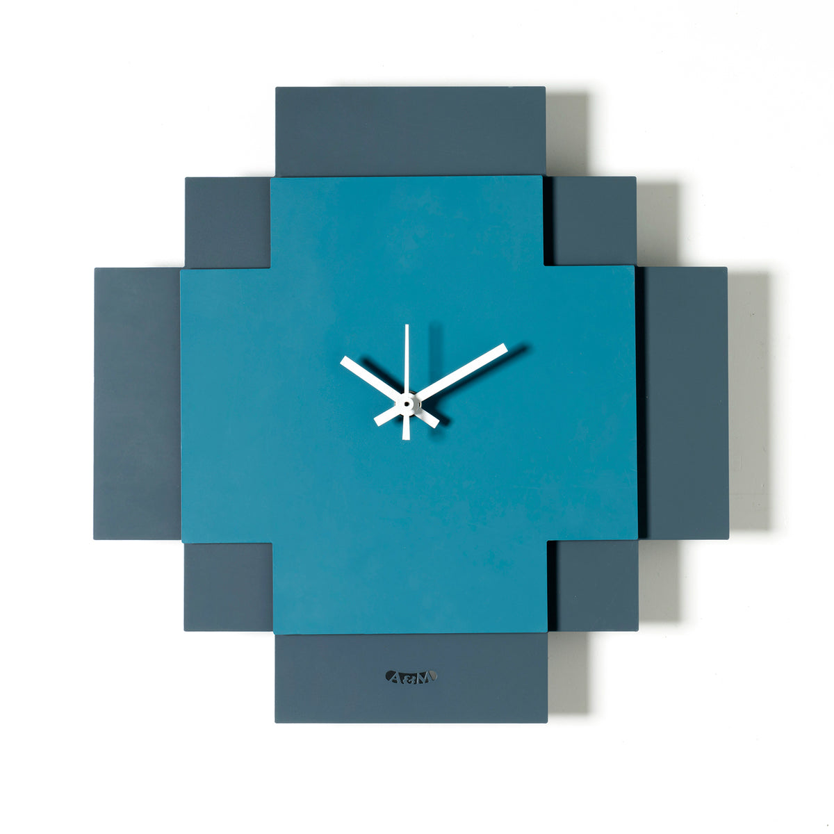 Horloge murale géométrique Tetris – Design minimaliste