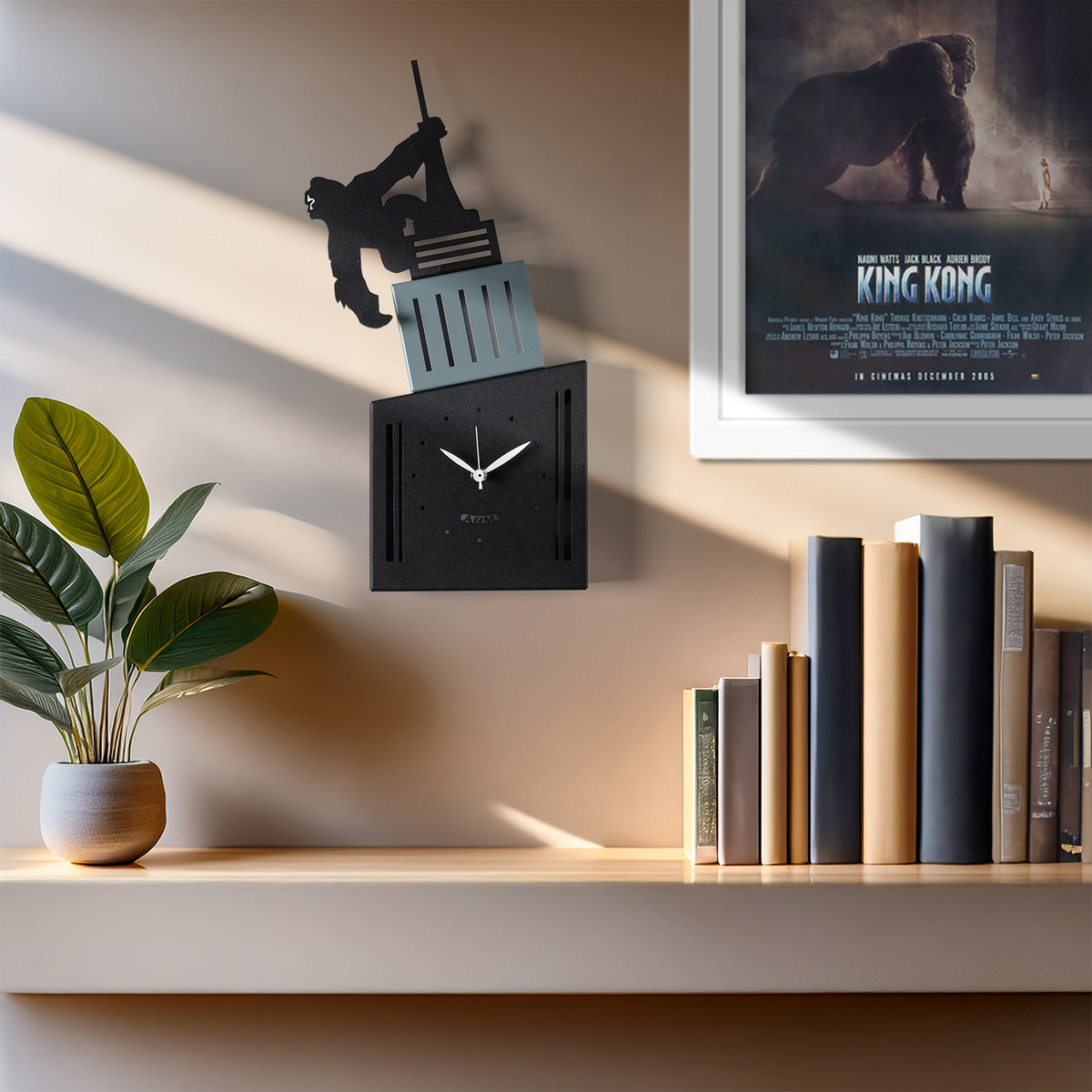 Horloge murale originale King Kong