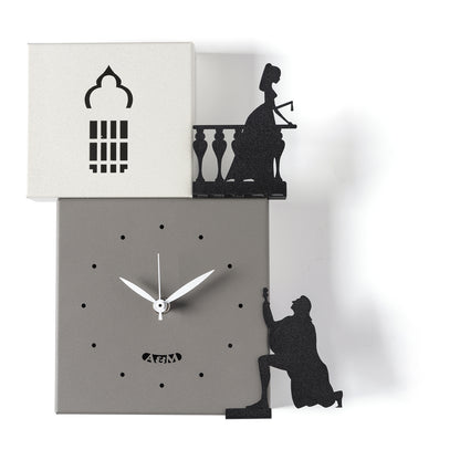 Design wall clock Romeo and Juliet