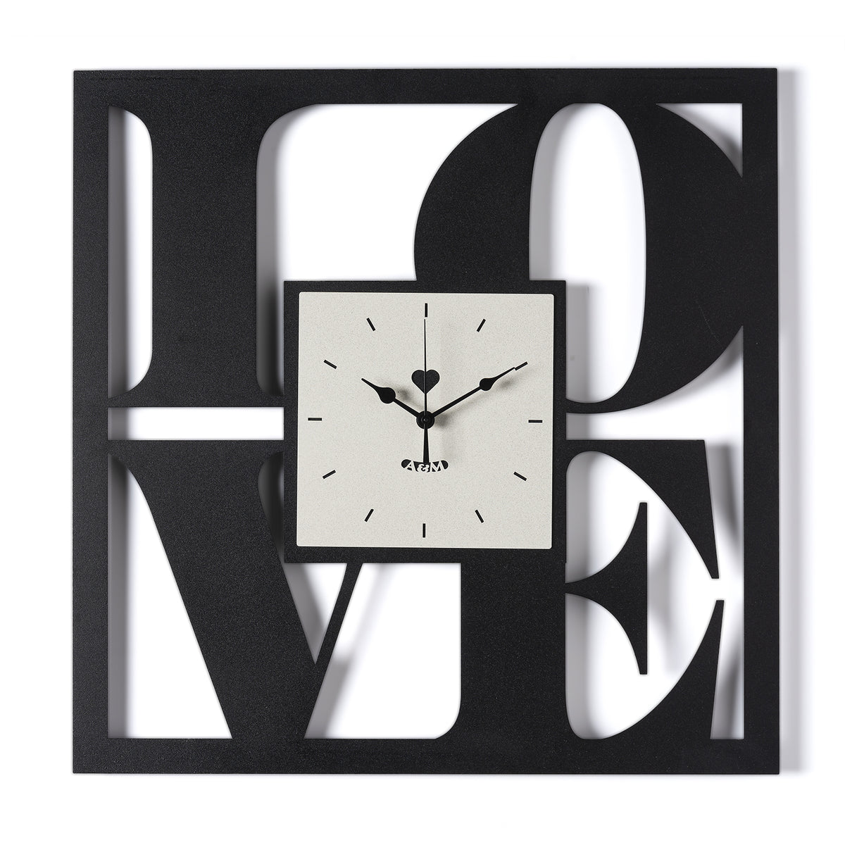Design wall clock Love