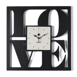 Design wall clock Love
