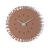Orologio Wordshow Mocha Mousse