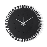 Orologio da parete minimal Wordshow