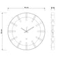 Schema grafica per le dimensioni dell'orologio Timon 70 : 70 x 70 cm, spessore 6 cm