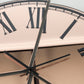 Particolare quadrante orologio Kintsugi vetro specchiato rosa Arti&Mestieri