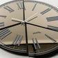 Particolare orologio Kintsugi vetro specchiato bronzato Arti&Mestieri