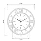 Schema grafica per le dimensioni dell'orologio Axis 70 : 70 x 70 cm