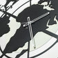 Grande horloge murale Planisfero