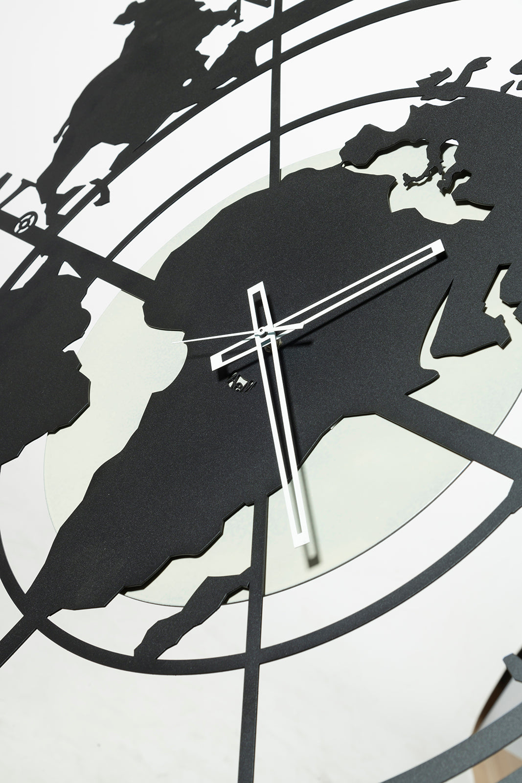 Grande horloge murale Planisfero