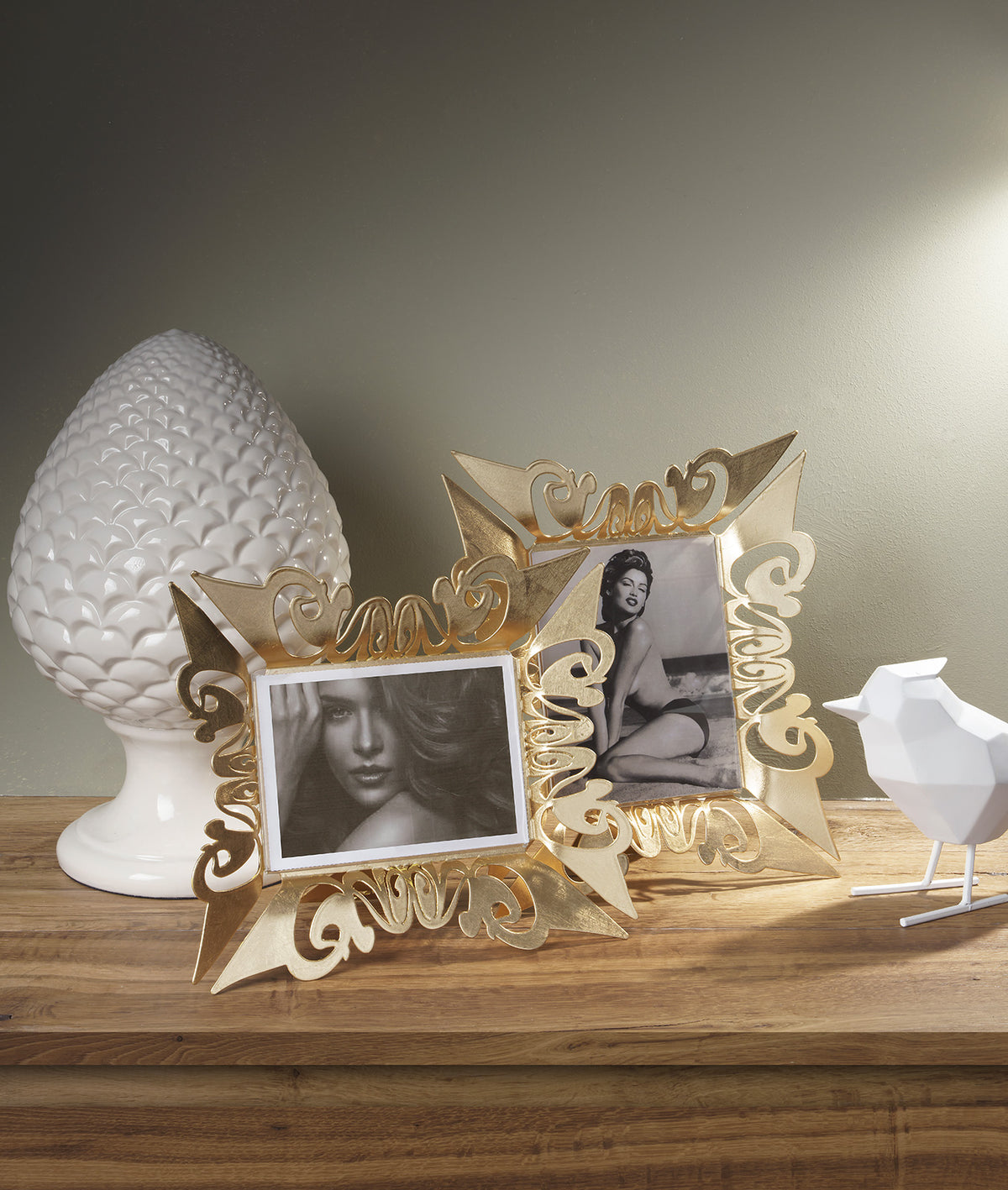 Cornice portafoto decorata verticale Vanity