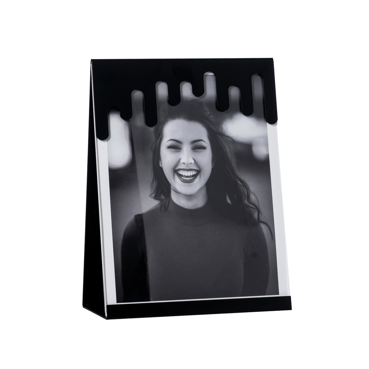 Petit porte-photos Vernissage – Effet peinture coulante