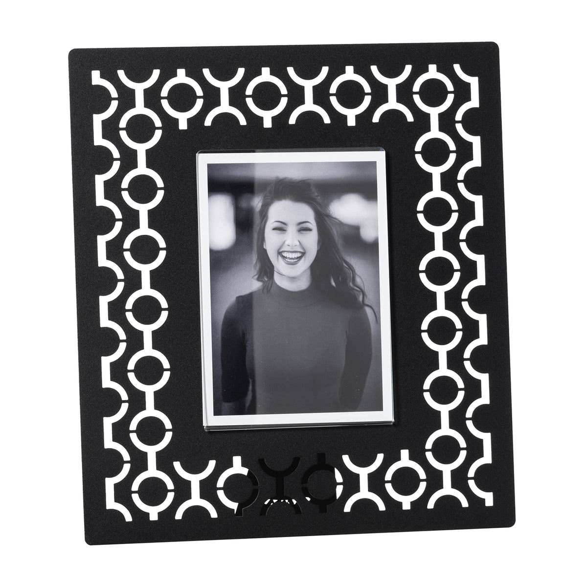 Grand porte-photos Mayfair – Cadre décoratif en métal ajouré