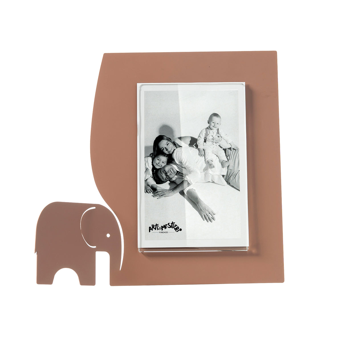 Porte-photos Elefantino Piccolo – Design éléphant en métal