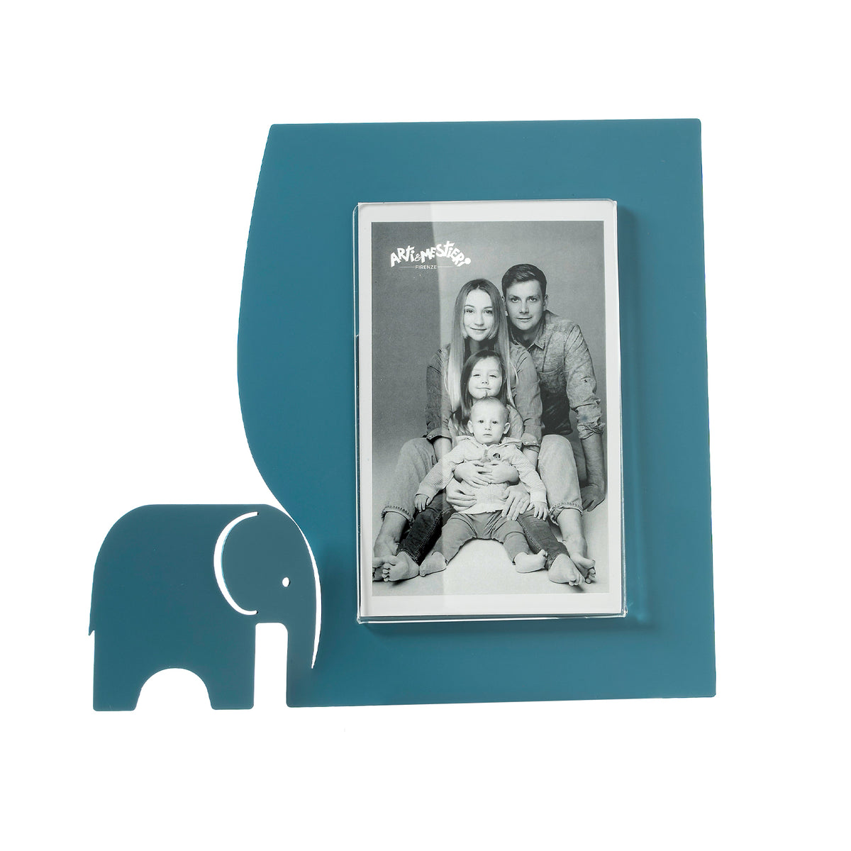 Porte-photos Elefantino Piccolo – Design éléphant en métal