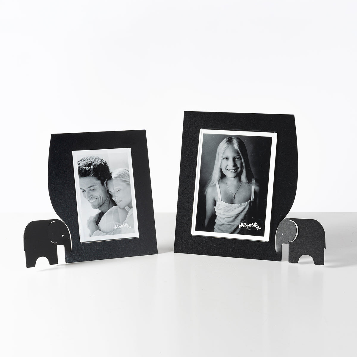Porte-photos Elefantino Piccolo – Design éléphant en métal