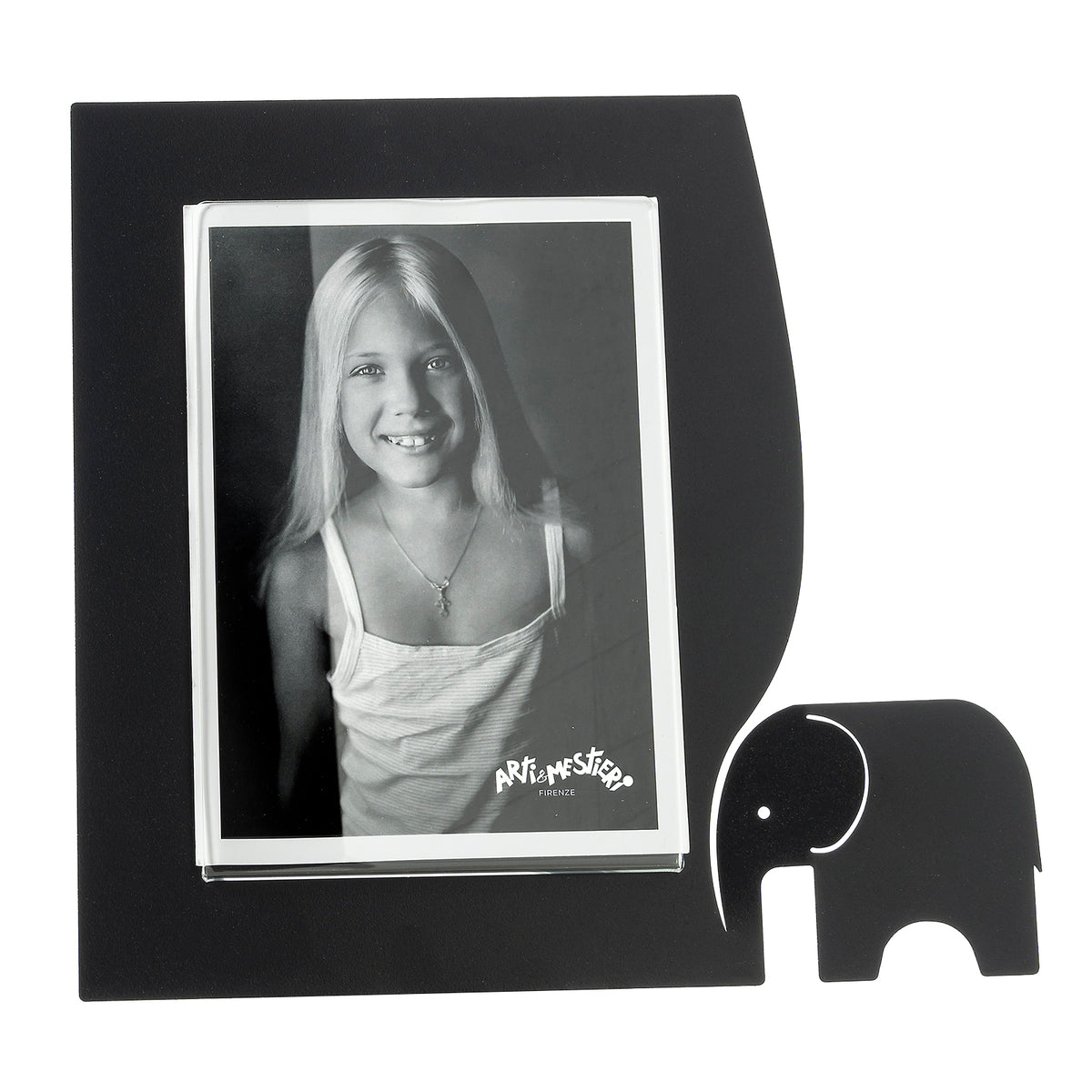 Porte-photos Elefantino Grande – Design éléphant en métal