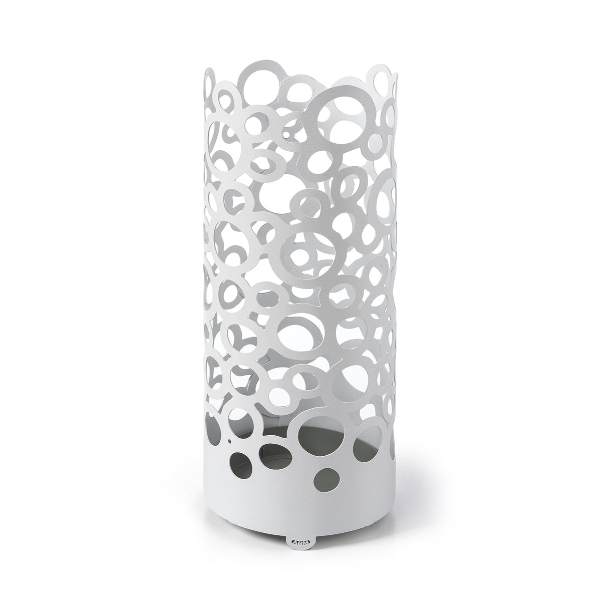 Portaombrelli di design Gas di colore bianco marmo