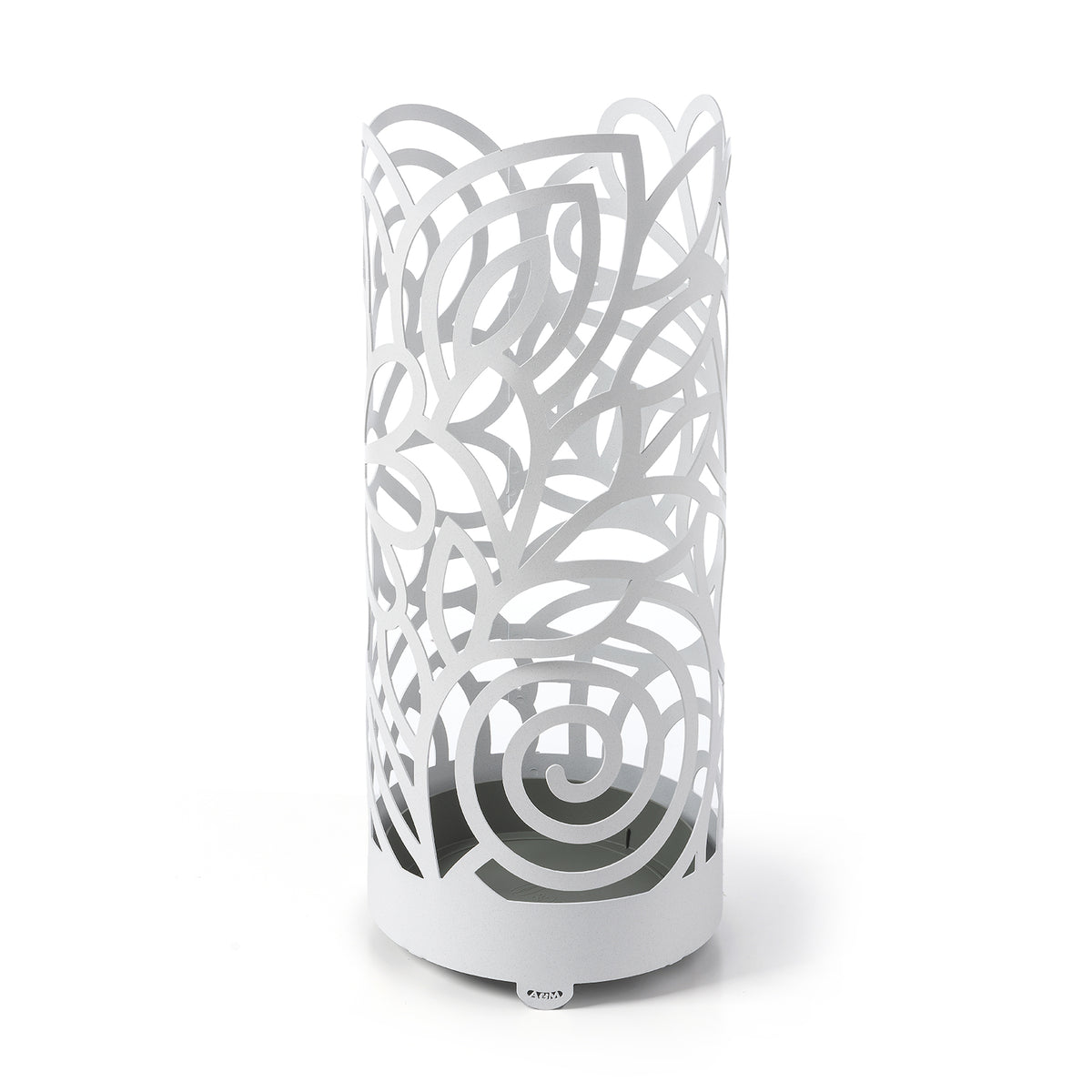 Portaombrelli Garden di colore bianco marmo