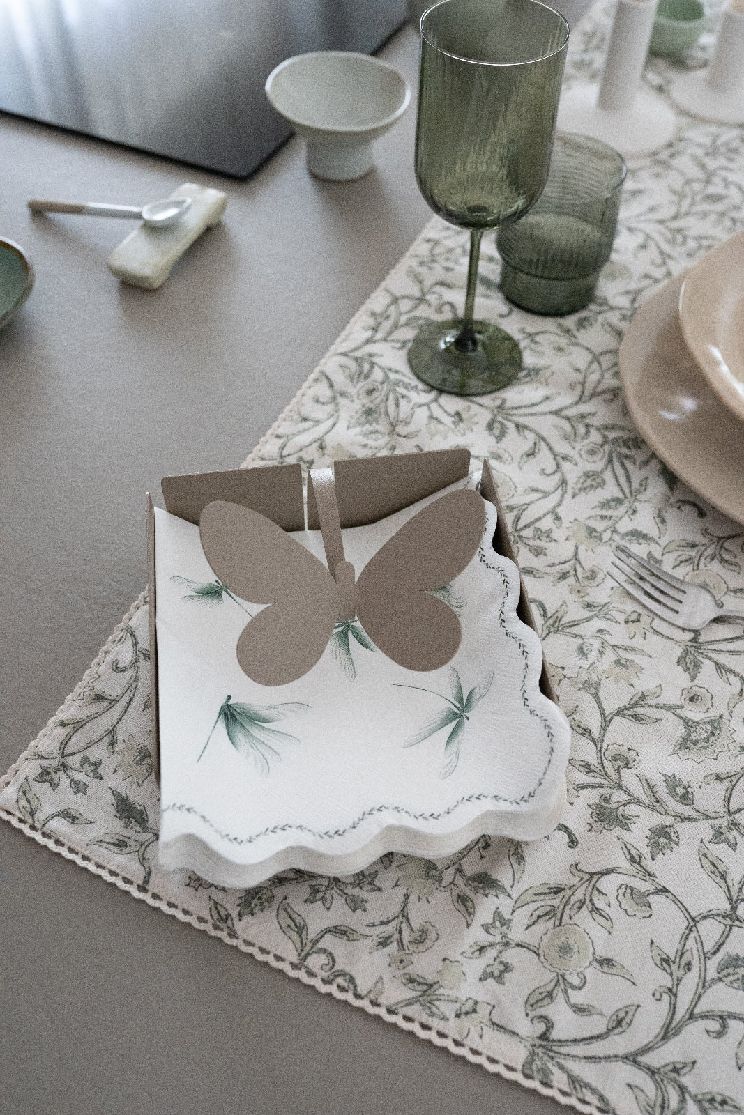 Portatovaglioli Butterfly