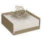 Porte-serviettes de table Margherite en métal – Marguerites et papillon