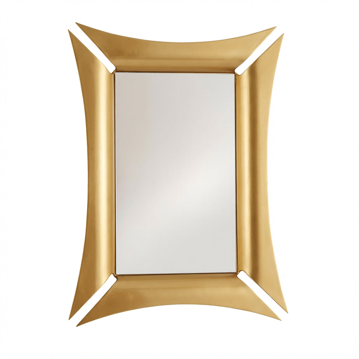 Specchio Morgana finitura nuova in oro trasparente