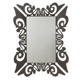 Specchio da parete decorato Vanity