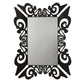 Specchio da parete decorato Vanity