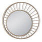 Specchio da parete Ray del colore beige